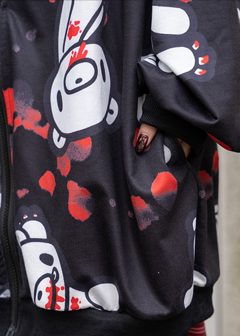 ACDC Rag X Gloomy Bear Dark Gloomy Oversized Zip Up Hoodie JR-GZP-02 ...