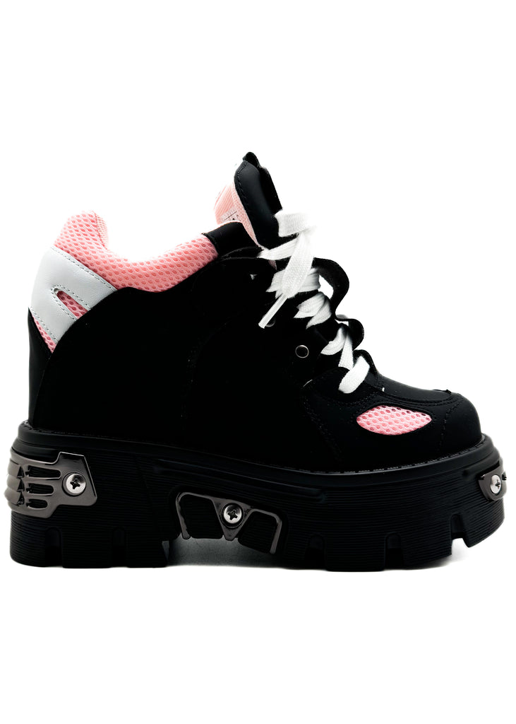Anthony Wang GUAVA 02 Nana Kawaii Black Platform Sneakers