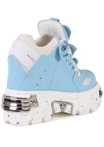 GUAVA 02 Yume Dream Blue Platform Sneakers