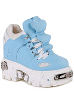 GUAVA 02 Yume Dream Blue Platform Sneakers