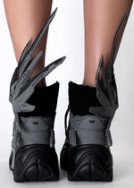 JUPITER 05 Black Knight Grey Platform Sneakers