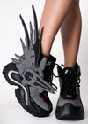 JUPITER 05 Black Knight Grey Platform Sneakers