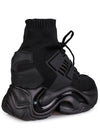 JUPITER 08 Kairo-X Black Platform Sneakers
