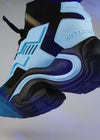 JUPITER 08 Neko Synth Blue Platform Sneakers