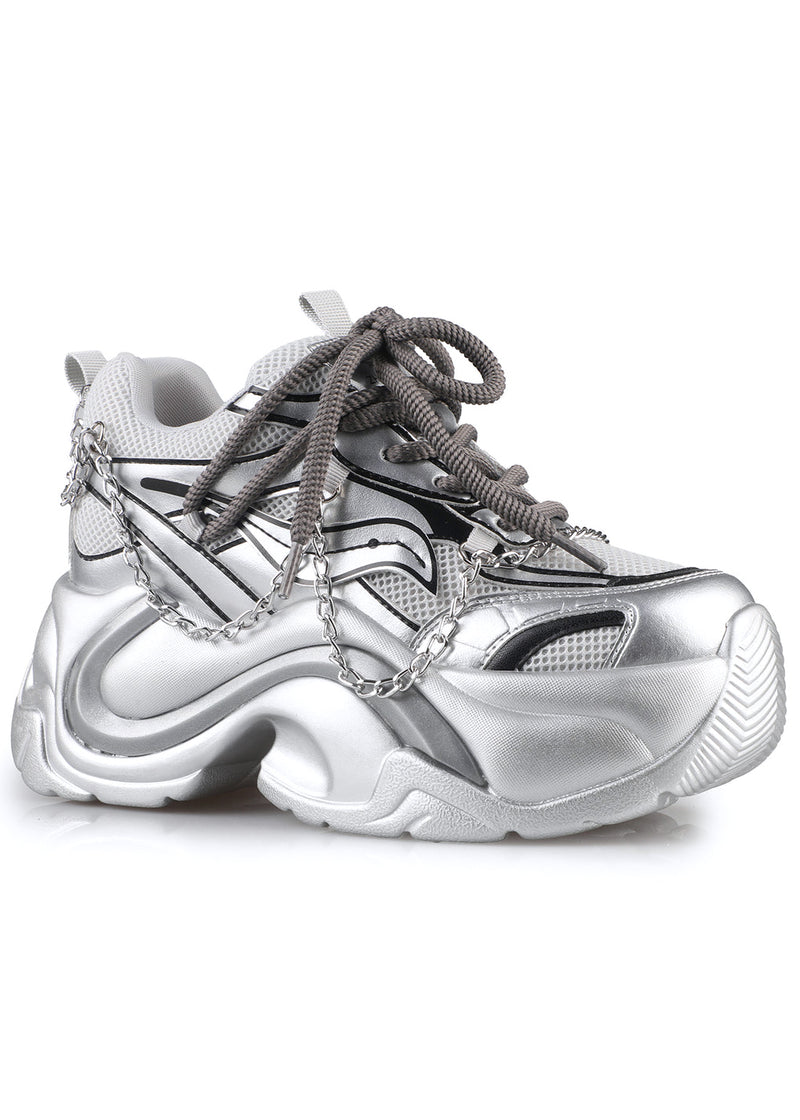 Anthony Wang JUPITER 10 Hyperlane Metallic Silver Platform