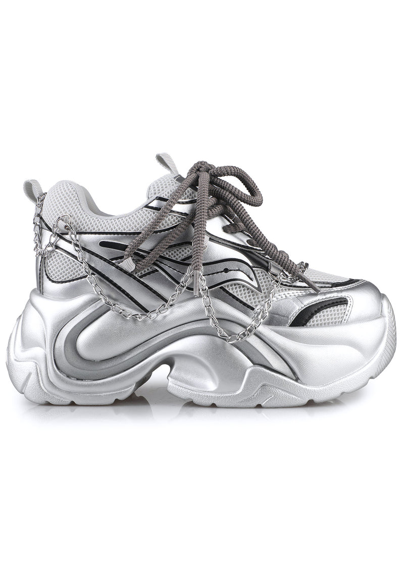 ☆CDL TOKYO EternityPierce silver Anthony Wang JUPITER 10 Hyperlane Metallic Silver Platform