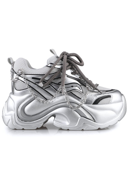 Anthony Wang JUPITER 10 Hyperlane Metallic Silver Platform