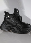 JUPITER 04 Hack Mode Black Platform Sneakers