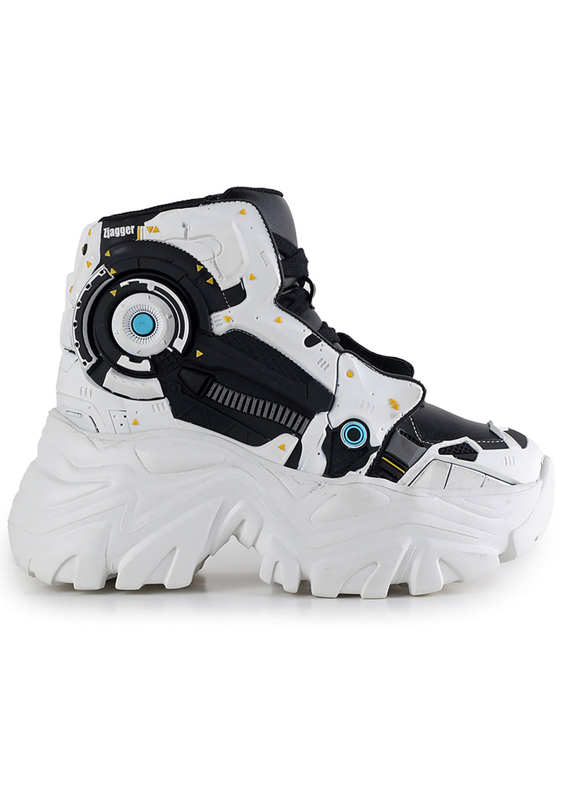 WATERMELON 09 Proto Type White Platform Sneakers