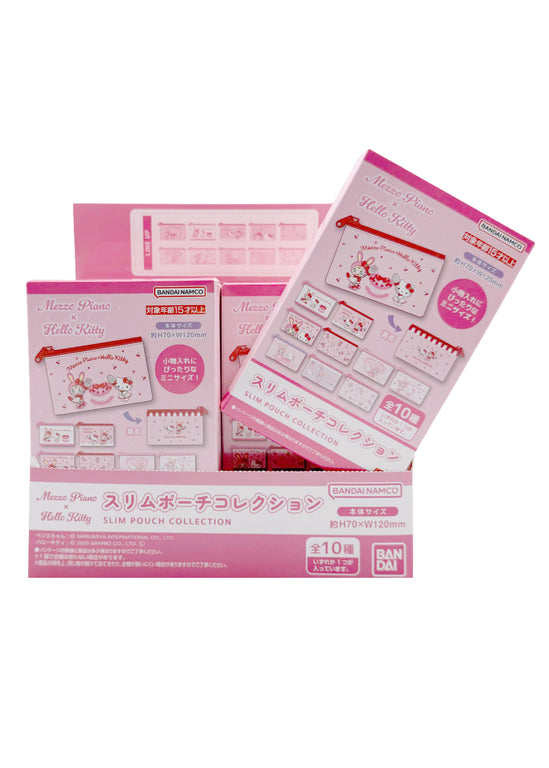 Bandai Mezzo Piano X Hello Kitty Mini Pouch 10PC Blind Box| LASR