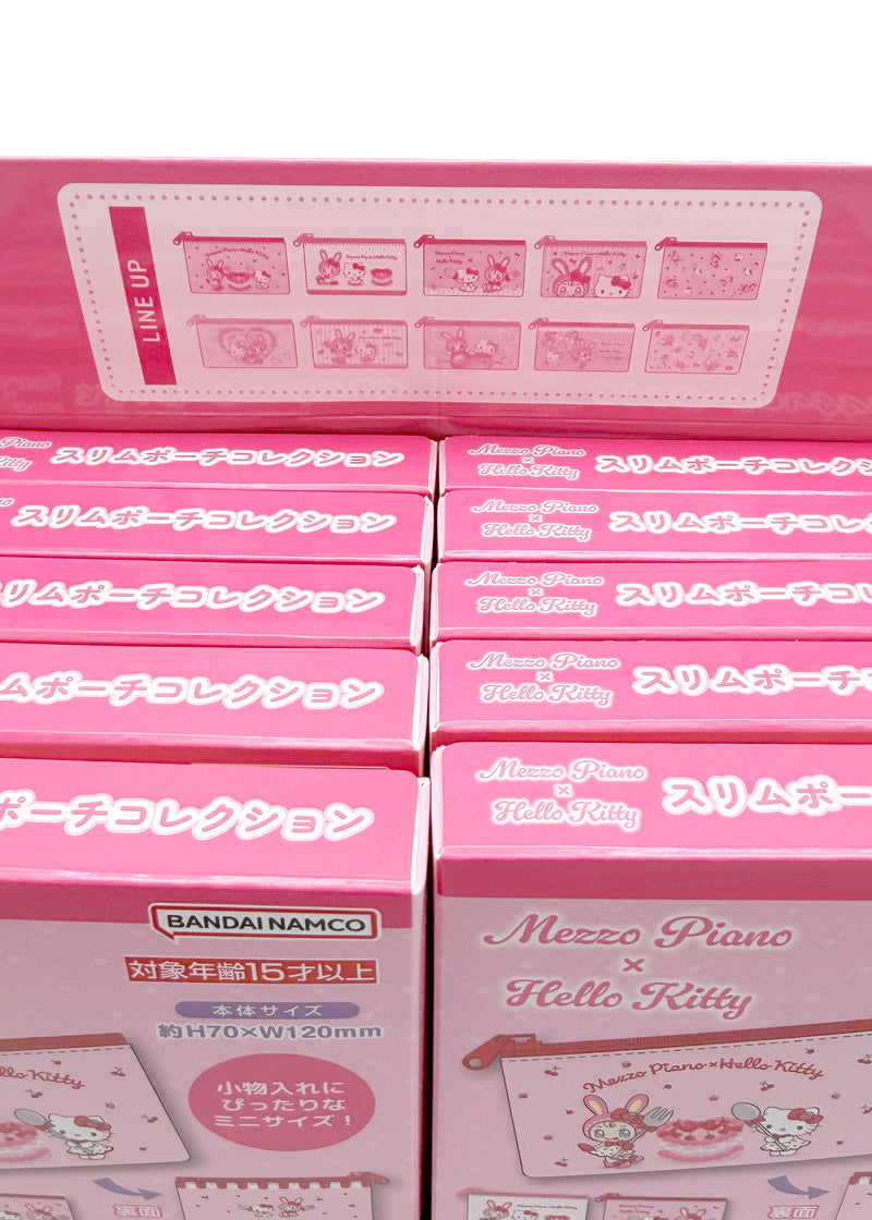 Bandai Mezzo Piano X Hello Kitty Mini Pouch Single Blind Box| LASR