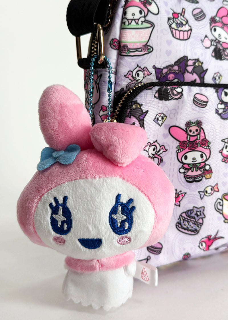 Tamagotchi X Sanrio Lovlicki My Melody Cosplay Plush Mascot Keychain