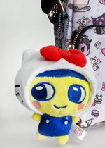 Tamagotchi X Sanrio Mamekichi Hello Kitty Cosplay Plush Mascot Keychain