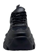 BLAIR 06 Pitch Black Platform Sneakers