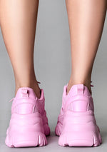 HANNA Kawaii Kandy Pink Platform Sneakers