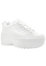 Berness LILY 5005 Dream Cypher White Platform Sneakers
