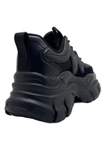 SUNNY Blackout Pulse Black Platform Sneakers