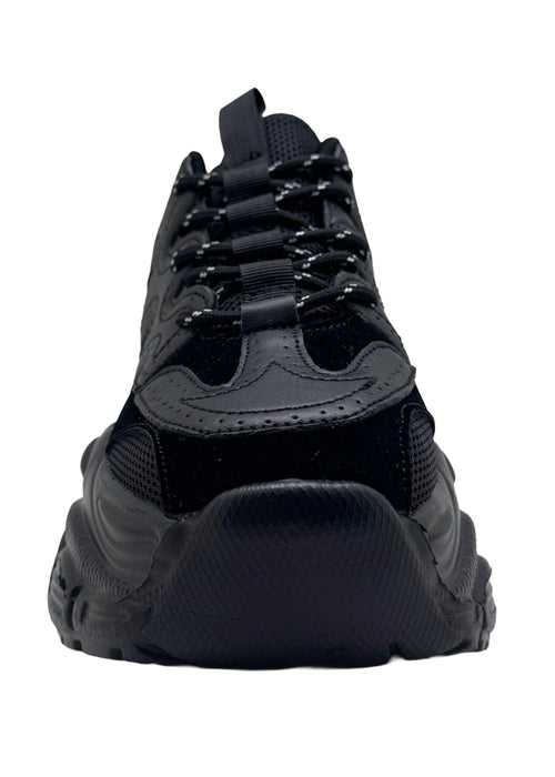 SUNNY Blackout Pulse Black Platform Sneakers
