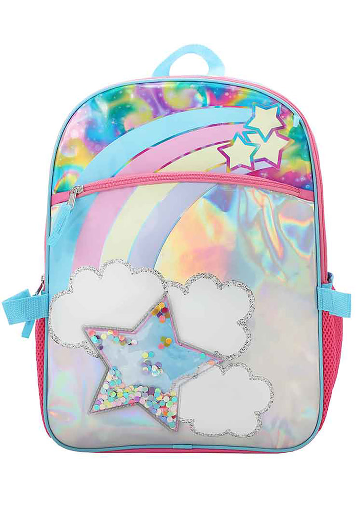 Bioworld Falling Star Holographic Backpack B1G6TSVBKWPP00 | LASR