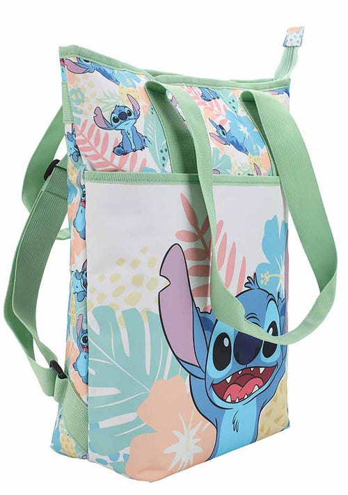 Disney Stitch Tropical Insulated Convertible Backpack Tote