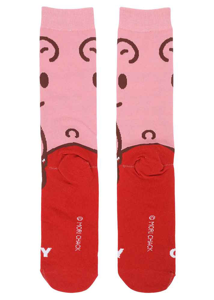 Gloomy Bear Blood Bear Socks