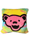 Grateful Dead Dancing Bears Convertible Pillow Fleece Throw Blanket