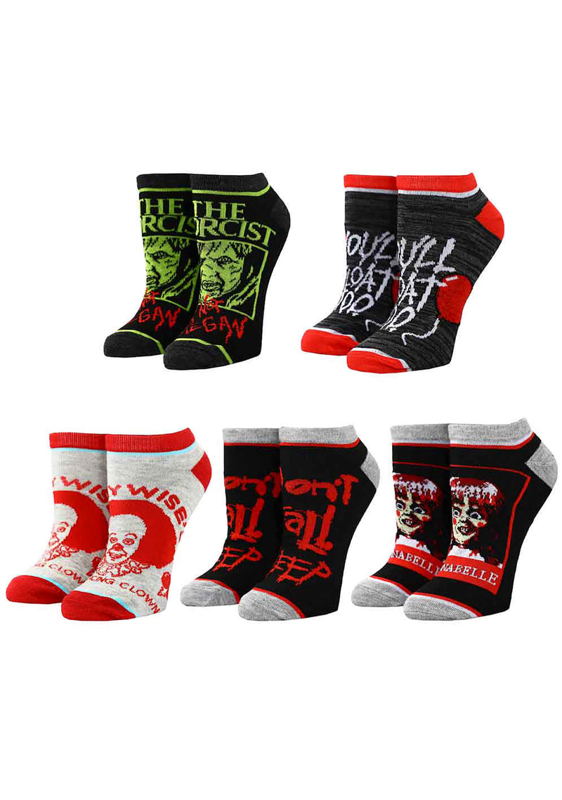 Horror Icons 13 Days of Scary Socks Box Set