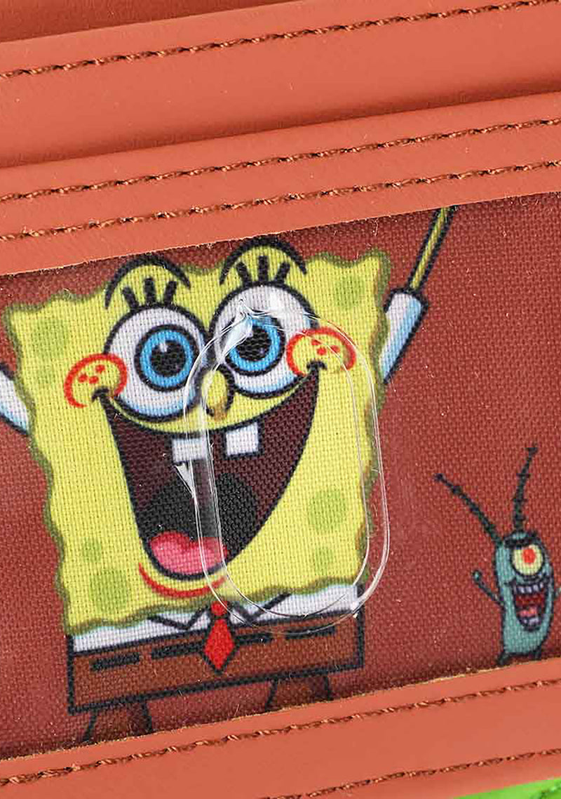 Nickelodeon Spongebob Krabby Patty 3D Burger Bi-Fold Wallet