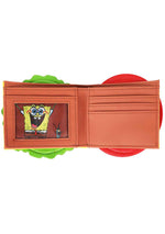 Nickelodeon Spongebob Krabby Patty 3D Burger Bi-Fold Wallet