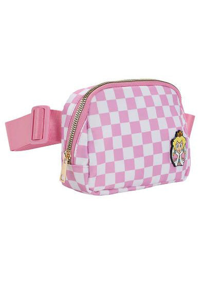 Nintendo Peach Checker Fanny Pack