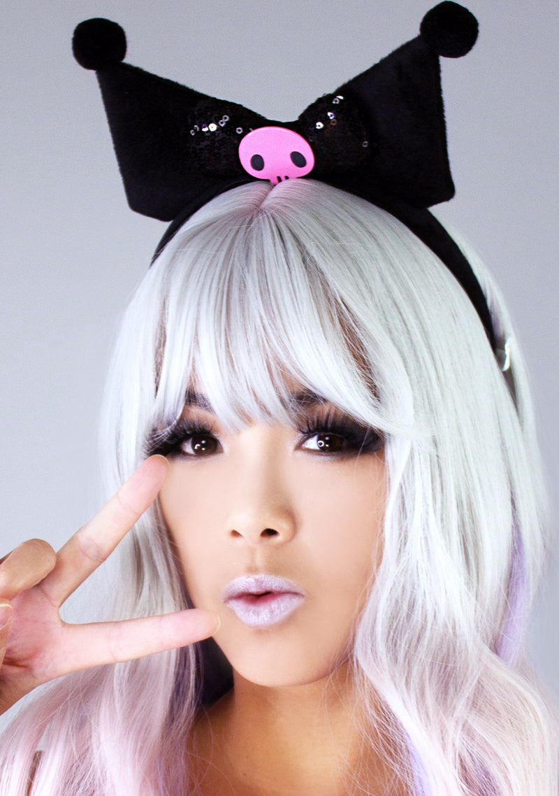 Sanrio Kuromi Cosplay Headband