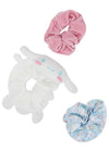 Sanrio Cinnamoroll Scrunchies 3 Pack Set