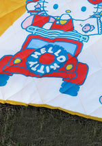 Sanrio Hello Kitty Off The Grid Waterproof Outdoor Throw Blanket