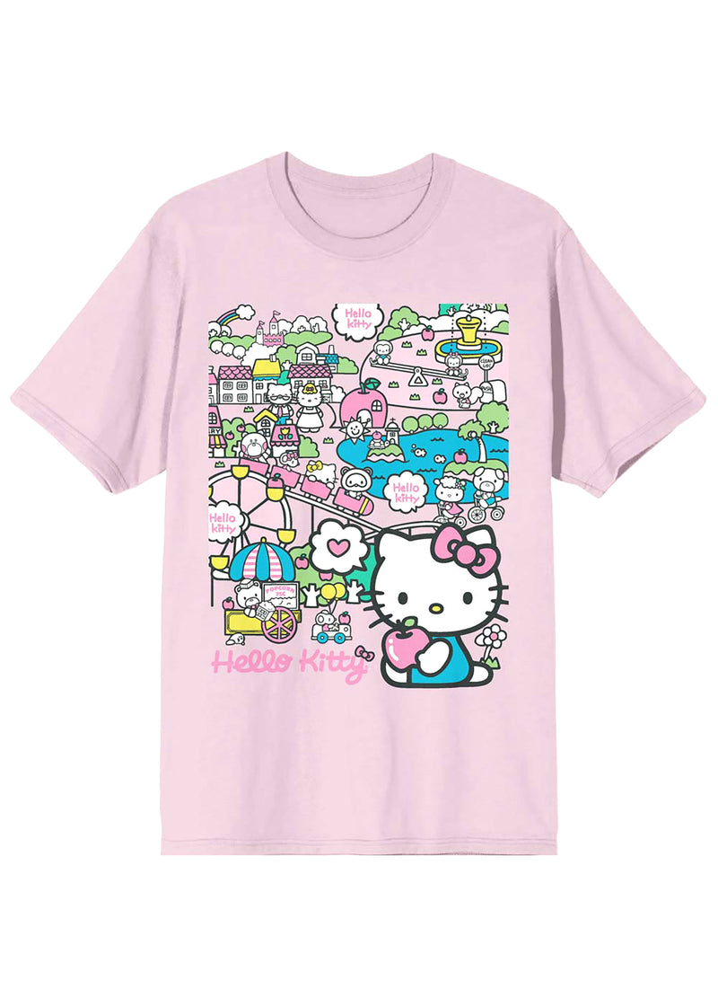 Sanrio Hello Kitty Family in Town Tee