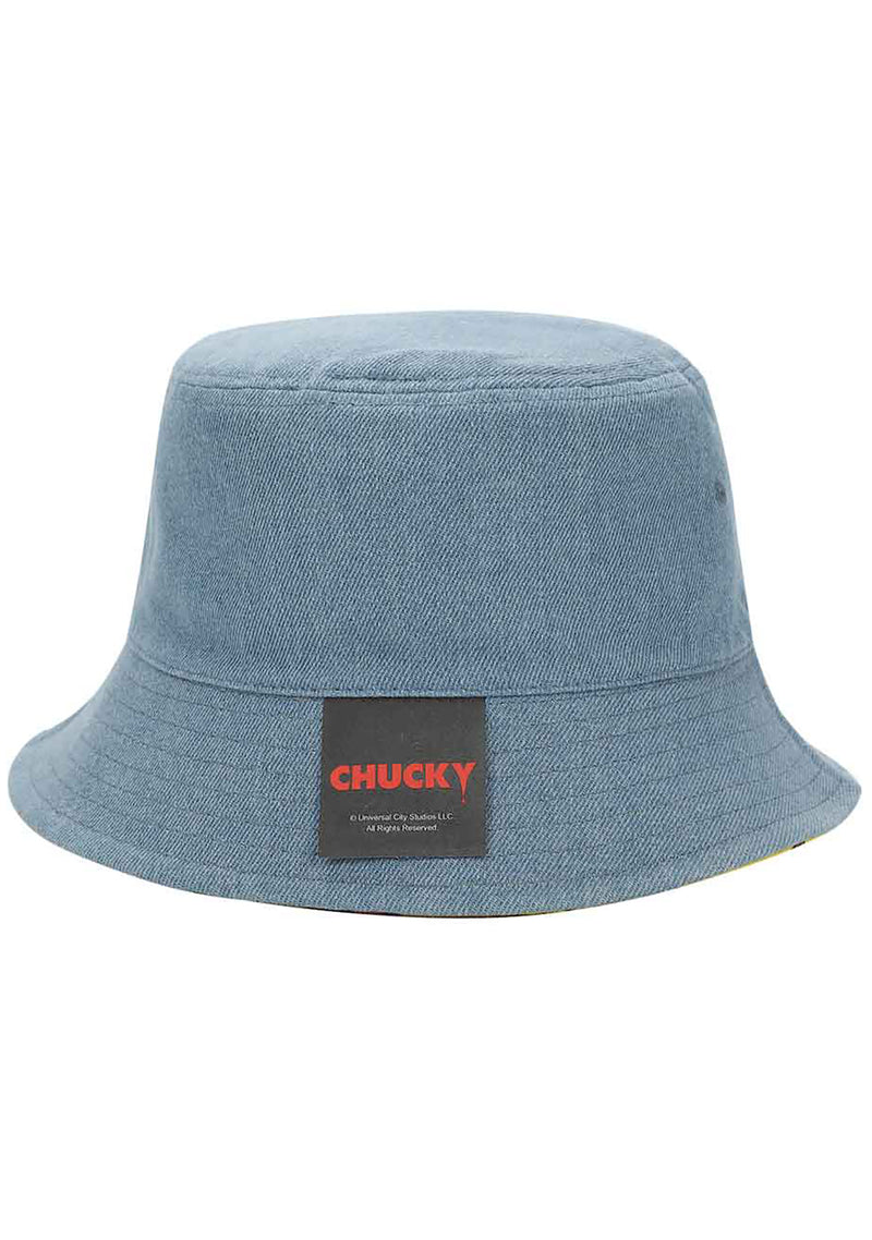 Chucky Rave Bioworld X Universal Chucky Good Guys Reversible Bucket Hat ...