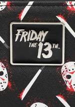 Friday the 13th Jason Mask AOP Bi-Fold Wallet