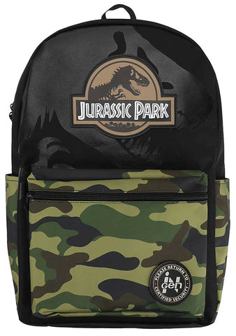 BIOWORLD X Universal Jurassic Park Ingen Camo Backpack