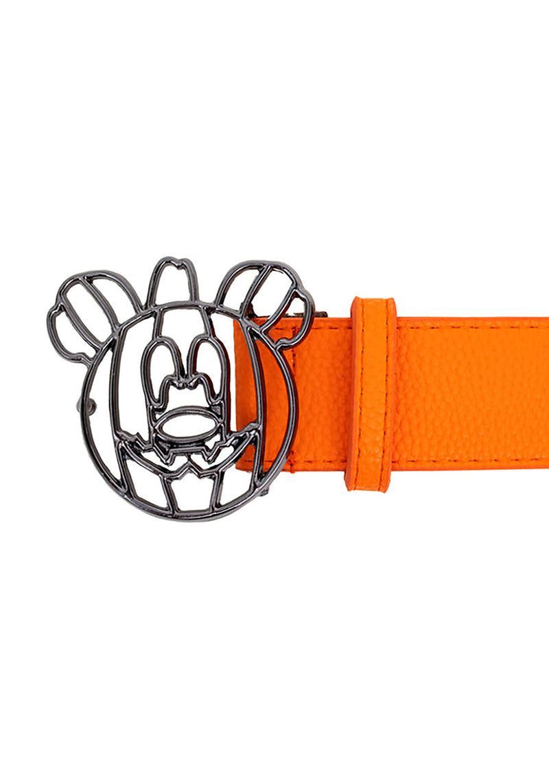Disney Mickey Mouse Jack O' Lantern Orange Strap Belt