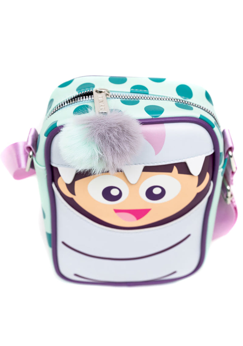 Pixar Monsters Inc Boo Disguise Crossbody Wallet