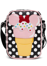 Disney Minnie Mouse Ice Cream Cone Crossbody Bag