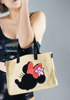 Disney Minnie Straw Small Tote Bag