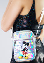 Disney 100th Anniversary Mickey 2PC Holographic Crossbody Bag Set