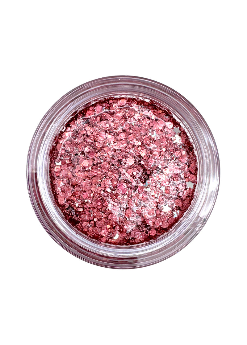 Cosmic Burst - Celestial Rose Pink Glitter Bomb