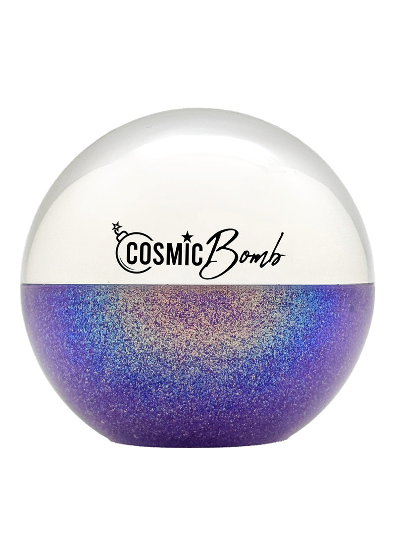 Cosmic Spark - Nebula Purple Iridescent Glitter Bomb