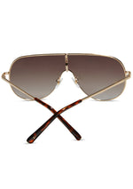 Tarzana Polarized Sunglasses in Gold/Brown
