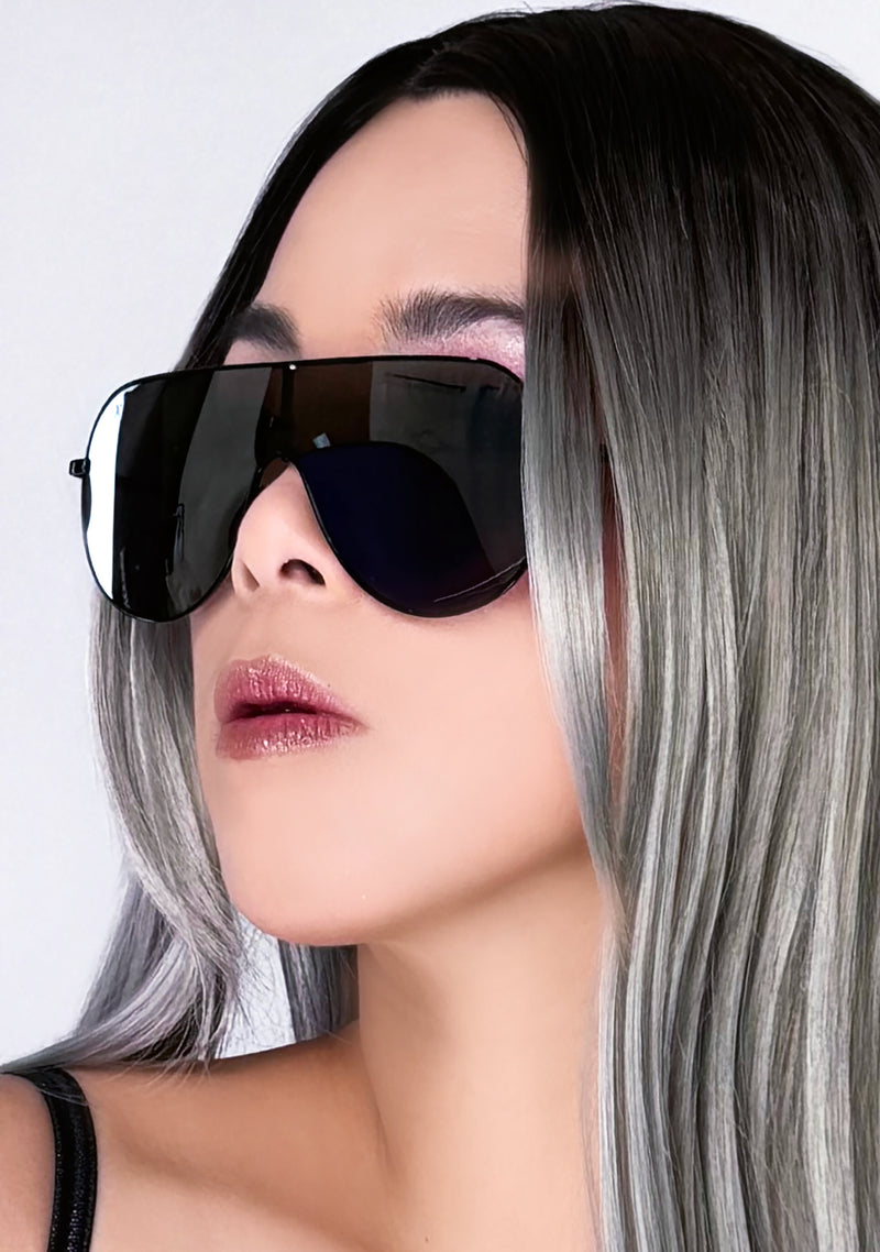 Tarzana Polarized Sunglasses in Grey/Silver