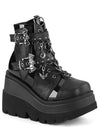 SHAKER 66 Black Platform Boots