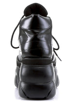 BOXER 01 Cyberpunk Unisex Black Platform Sneakers