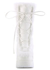 CUBBY 311 White Platform Boots