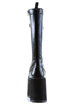 MEGA 602 Sky High Unisex Black Platform Boots